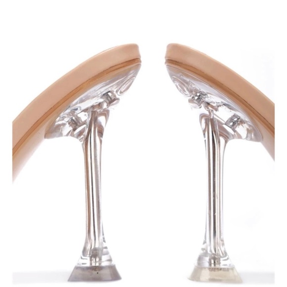 Lania Floral Flared Heels by Cape Robbin for Women - Picture 4 of 4